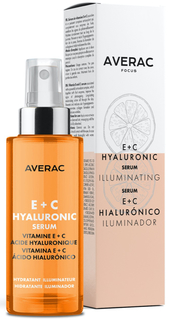 Гиалуроновая сыворотка AVERAC Focus с витаминами Е+С, антиоксидантная, увлажняющая, 30 мл