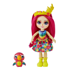 Кукла Enchantimals сестричка с питомцем попугай HCF97/HCF99