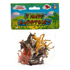 Игровой набор 1Toy В мире животных Лошади Т50496 12 шт