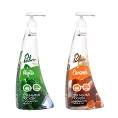 Набор средств для мытья посуды Palmia Caramel + Palmia Mojito 450 мл