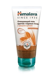 Очищающий гель Himalaya Since 1930 против черных точек с грецким орехом, 150 мл