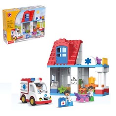 Конструктор «Городская больница», 50 деталей, KIDS HOME TOYS