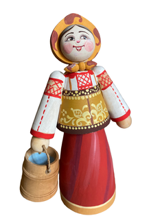 Игрушка - сувенир "Девица краса" Тверские сувениры