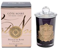 Свеча ароматическая Rose Petal в стакане 7x11x7 см Garda Decor