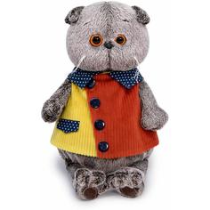 Мягкая игрушка Budi Basa Basik & Co Басик в вельветовом жилете 22 см Ks22-198