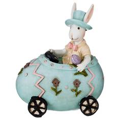 Фигурка Пасхальный кролик 12x8x14 см Lefard