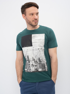 Футболка мужская Lee cooper MT2A115603BS2LC2 зеленая 2XL