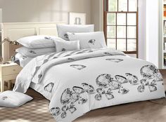 Постельное бельё Amore Mio Мако-сатин Adamant Микрофибра Евро