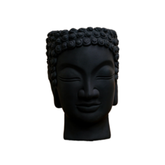 Фигурное кашпо "Будда", чёрный Sima Land