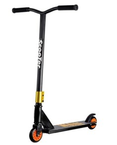 Самокат трюковой Market toys lab 100 мм оранжевый