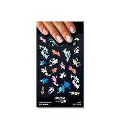 Наклейки для ногтей Pink Up Decor Nail Stickers переводные, 895, 3 г