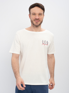 Футболка мужская Lee cooper MT2A120471BS2LC2-EG белая L