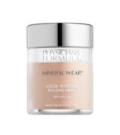 Пудра Physicians Formula Mineral Wear SPF 15 рассыпчатая, минеральная, прозрачный, 12 г