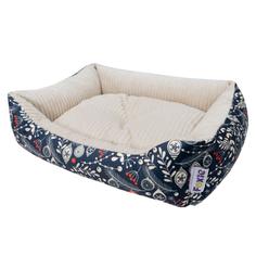 Лежак для животных Foxie Новогодний 60 x 50 х 18 см