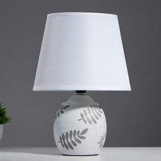Лампа настольная 16726/1GR E14 40Вт серый 26х26х24 см Risalux