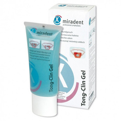 Гель Miradent Tong Clin Gel для чистки языка, 50 мл