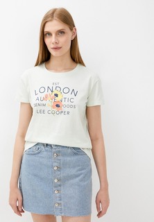 Футболка женская Lee cooper MT4A120487AS2LC1-BG голубая XL