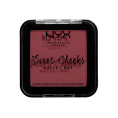 Румяна для лица NYX PROFESSIONAL MAKEUP SWEET CHEEKS BLUSH (MATTE) тон bang bang