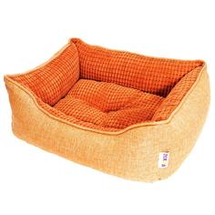 Лежак для животных Foxie Colour 60 х 50 х 18 см оранжевый