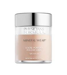 Пудра Physicians Formula Mineral Wear SPF15 рассыпчатая, кремовый натуральный, 12 г