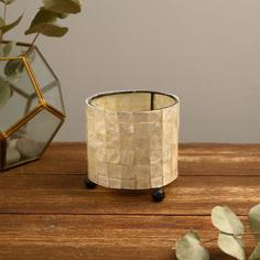 Подсвечник Камай 9х9х9 см ракушка No Brand