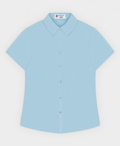 Рубашка детская Button Blue 222BBBS23051800 цв. голубой р. 170