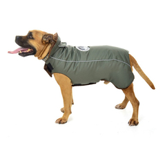 Попона для собак Dogmoda Бостон-5 40 см серая