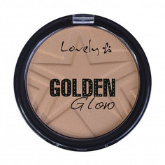 Пудра для лица компактная LOVELY GOLDEN GLOW тон 4