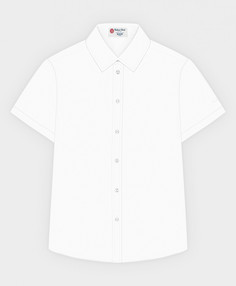 Рубашка детская Button Blue 222BBBS23050200 цв. белый р. 152