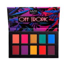 Тени для век NYX Professional MakeUp Off Tropic Shadow Palette, 01 Hasta La Vista, 11 г