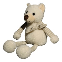 Мягкая игрушка АТМ Медвежонок с бантом 10 х 9 х 22 см LEO19-1984B