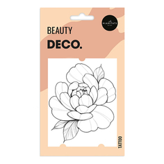 Переводное тату для тела Miami Tattoos Real Tattoo Large flower