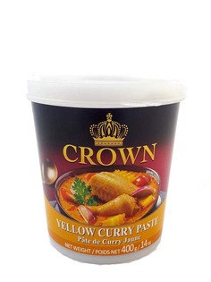 Паста Карри желтая Crown 400 гр