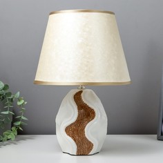 Лампа настольная 7515127TL/1 E14 40Вт белый-кремовый 25х25х35 см Risalux