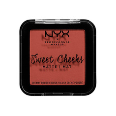 Румяна для лица NYX PROFESSIONAL MAKEUP SWEET CHEEKS BLUSH (MATTE) тон summer breeze