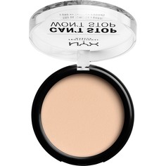 Крем-пудра для лица NYX PROFESSIONAL MAKEUP CANT STOP WONT STOP компактная тон Light ivory