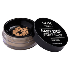 Пудра рассыпчатая для лица NYX PROFESSIONAL MAKEUP CANT STOP WONT STOP тон 03