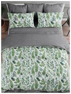 Комплект постельного белья Евро Василиса Гербарий