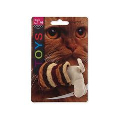 Мягкая игрушка для кошек Magic Cat кот в мешке, мята, хлопок, в ассортименте, 9 см