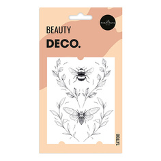 Переводное тату для тела Miami Tattoos Real Tattoo Fly andamp; Branch