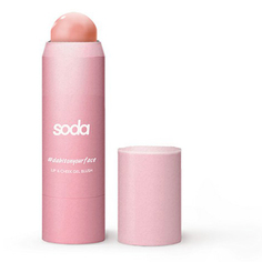 Румяна для лица Soda Lip and cheek Gel Blush в стике, 102 Fingers crossed, 31 г