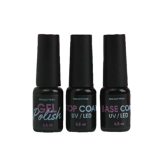 Набор для идеального маникюра Beauty city (гель-лак, топ, база и лампа для сушки) 5122154