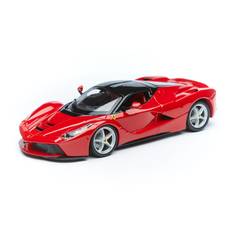 Bburago Коллекционная машинка Феррари 1:24 Ferrari Laferrari, красная