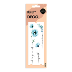 Переводное тату для тела Miami Tattoos Floral Love Yourself