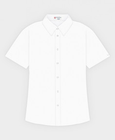 Рубашка детская Button Blue 222BBBS23050205 цв. белый р. 170
