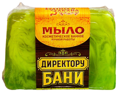 Косметическое мыло в баню "Директору бани", ручная работа Банная забава