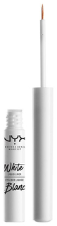 Подводка для глаз NYX Professional Makeup White Liquid Liner 01 White