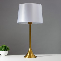 Лампа настольная 16732/1 E27 40Вт золото 28х28х54 см Risalux