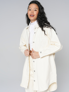 Джинсовая куртка женская ТВОЕ A8958 белая XL