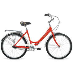 Велосипед 26" Forward Sevilla 26 3.0 20-21 г 18,5" Красный матовый Белый RBKW1C263003